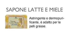 Sapone Latte e Miele